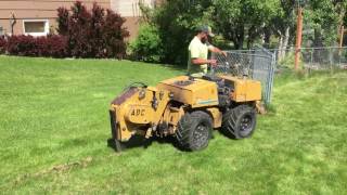 Pipe puller irrigation installation